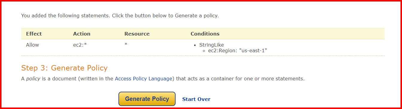 Picture showing the condition gets added on click of Add statement button